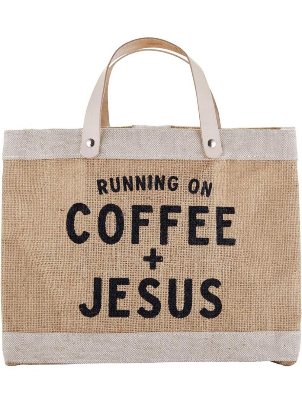 Inspirational Jute Market Tote Bag | Eco-Friendly, Stylish & Versatile Design